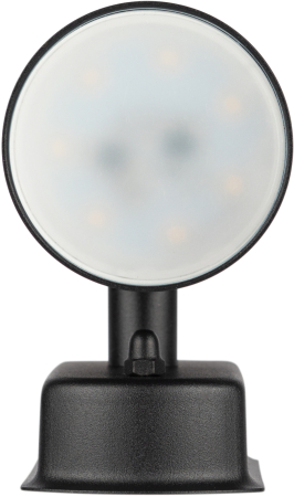 Светильник WL28 BK  ЭРА Декоративная подсветка 2*GU10 MAX35W IP54 черный