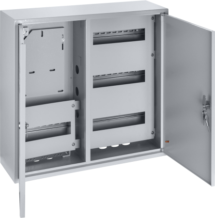 Корпус металлический ЩУРН-3/48 (540х600х165) 2-х дв. TDM