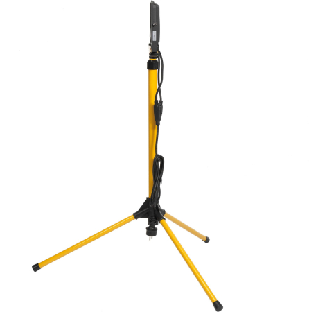 Прожектор LED СДО 06-2x50Ш штатив 6500К IP65 черный IEK