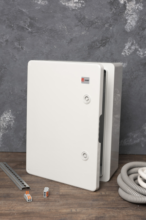 Бокс пластиковый с монтажной платой 400х300х170 мм IP65 EKF PROxima