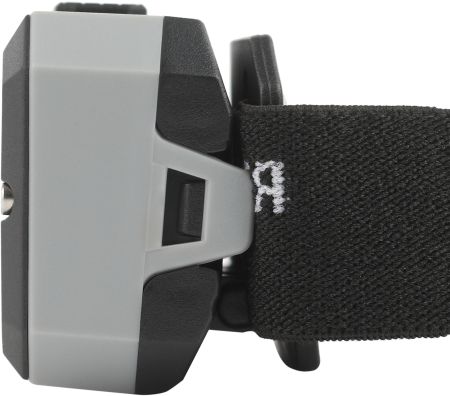 GB-708  Фонарь налобный светодиодный ЭРА GB-708 Шторм, на батарейках, 3 режима, 5 Вт, СОВ, 3хААА