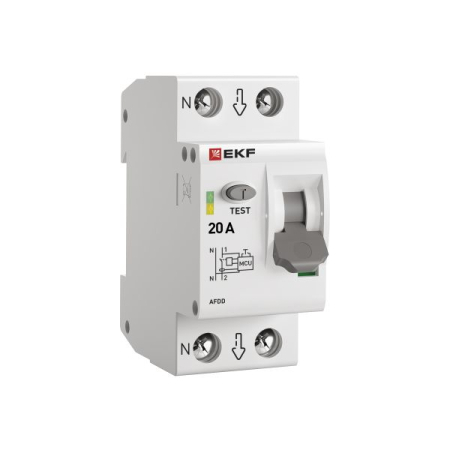 Устройство защиты от дугового пробоя (УЗДП) 2P 20А EKF PROxima