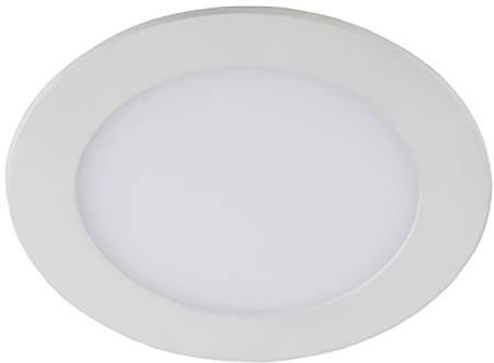 Светильник LED 1-12  ЭРА светодиодный круглый LED 12W 220V 6500K