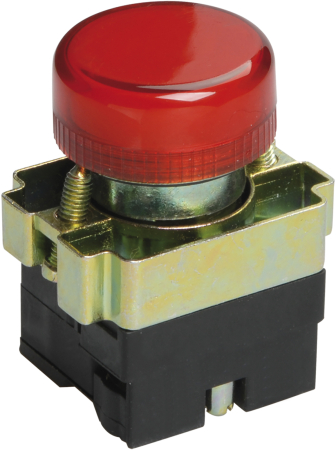 Индикатор LAY5-BU64 красного цвета d22мм IEK