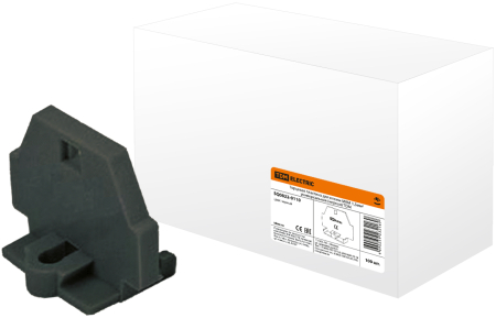 Торцевая пластина для клемм МКМ 1,5мм2 универсальная (черная) TDM