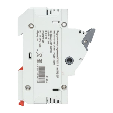 Предохранитель-разъединитель DF 14х51 1Р (тип ПВЦ)  EKF