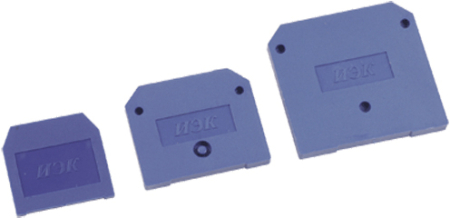 Заглушка для ЗНИ-16мм2 (JXB100A) синий IEK