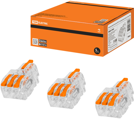 Клемма разветвительная СКР-613 в прозрачном корпусе (4 мм2) TDM