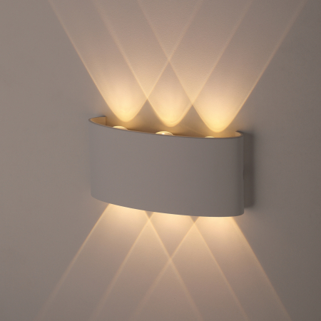 Светильник WL12 WH  ЭРА Декоративная подсветка светодиодная ЭРА 6*1Вт IP 54 белый