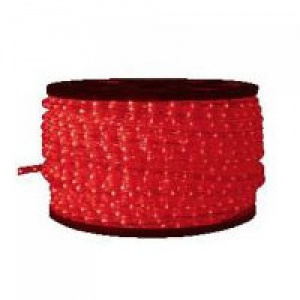 Дюралайт светодиодный Feron LED-F3W 3-х жильный , красный 2,88Вт/м 72LED/м 50м 220V