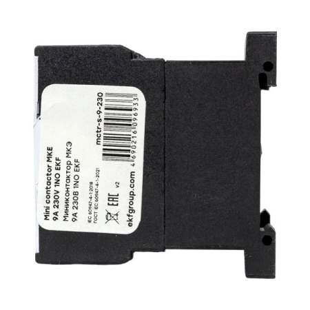 Миниконтактор МКЭ  9А 230В 1NO EKF PROxima