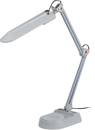 Настольный светильник ЭРА NL-202-G23-11W-GY серый