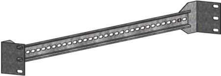 Комплект кронштейнов (2шт.) для Din-рейки для ВРУ Unit EKF PROxima