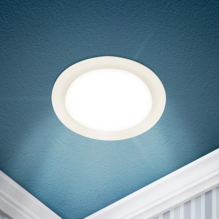 LED 17-18-4K  Светильник светодиодный встраиваемый ЭРА LED 17-18-4K круглый 18Вт 4000К