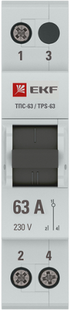 Трехпозиционный переключатель ТПС-63 1P 63А EKF PROxima