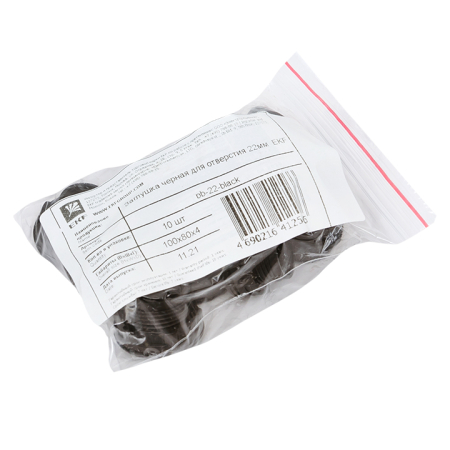 Заглушка черная для отверcтия 22мм EKF PROxima