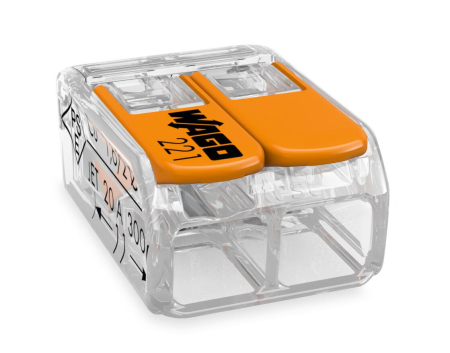 Универсальные компактные клеммы 221-412 (WAGO)