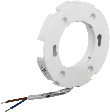 Патрон потолочный GX53 пластик белый IEK