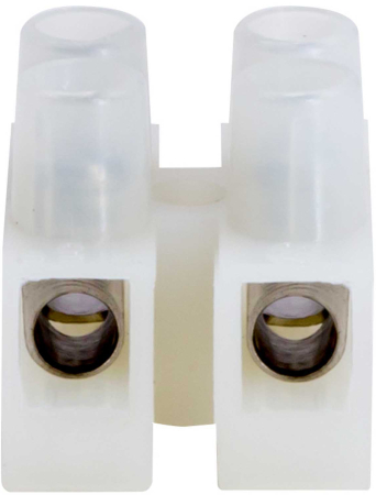 Клемник Полиамид 6.6, 2р,110°С,450V, 24A, 2,5мм.кв.