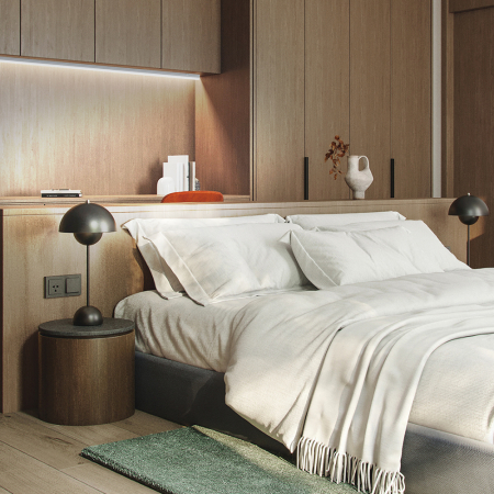 светодиодный светильник 6500K 9W в пластиковом корпусе с выключателем и сетевым шнуром, AL5038