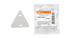 Бирка кабельная У-136 (треугольник 62х62х62 мм) (100 шт) TDM