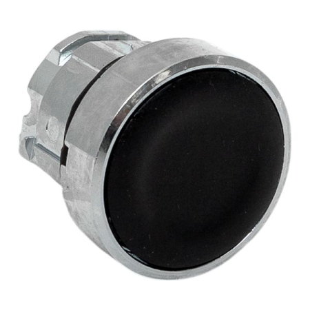 Исполнительный механизм кнопки XB4 черный плоский возвратный без фиксации, без подсветки IP65 EKF