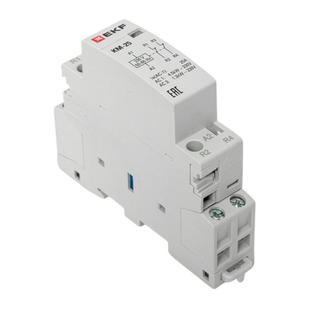 Контактор модульный КМ 25А 2NC (1 мод.) EKF PROxima