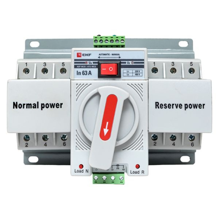 Устройство АВР МСB 63А (C) 3Р 400В EKF PROxima