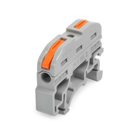 Клемма проходная СМК 222-2411 на DIN-рейку КВТ 