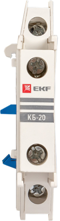 Контакт боковой дополнительный КБ-20 2NO для КМЭ EKF PROxima