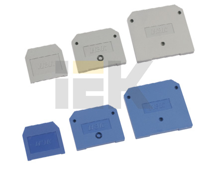 Заглушка для ЗНИ-10мм2 (JXB70A) серый IEK