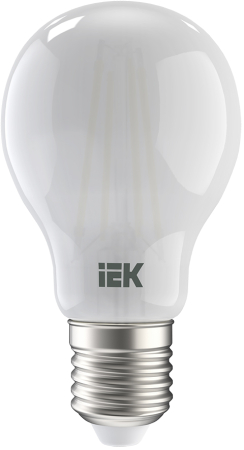 Лампа LED A60 шар матов. 11Вт 230В 3000К E27 серия 360° IEK