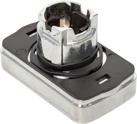 Исполнительный механизм кнопки XB4 "пуск-стоп"  плоский  возвратный без фиксации, с подсветкой EKF PROxima