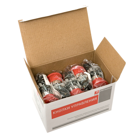 Кнопка BC42 грибок красная NC EKF PROxima