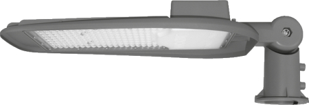 Уличный светодиодный светильник WOLTA STL-120W/05 120Вт 5700К IP65 12000лм с поворотным кронштейном серый 627х234х98 1/1