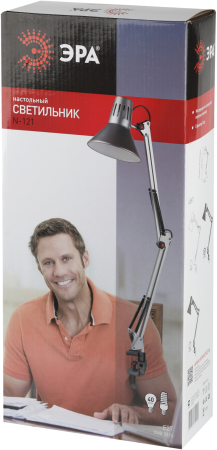 Настольный светильник ЭРА N-121-E27-40W-W белый