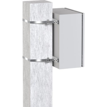 Комплект крепления на столб монтажной полосой (ширина шкафа до 400 мм) EKF Basic