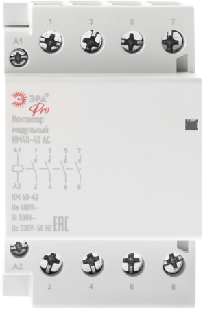 NO-902-300  Контактор модульный ЭРА PRO NO-902-300 КМ40-40 AC