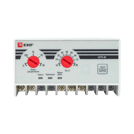 Реле защиты двигателя MPR 80А EKF PROxima