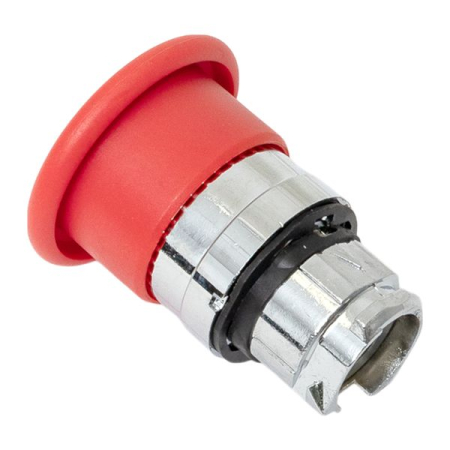 Исполнительный механизм кнопки XB4 "Грибок" красный возвратный без фиксации без подсветки IP65 EKF