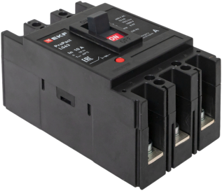 Автоматический выключатель LS63 15кА 3P 10А ProPact EKF