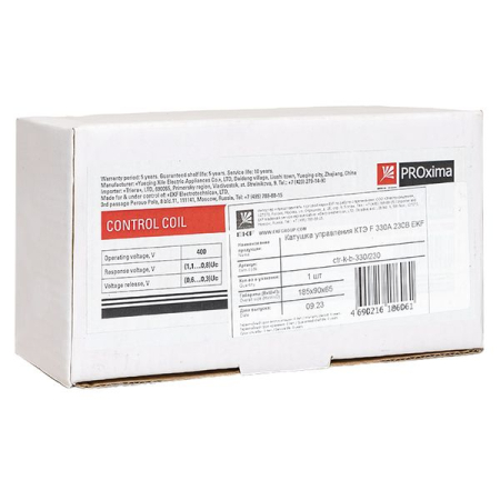 Катушка управления КТЭ F 330А 220В EKF PROxima