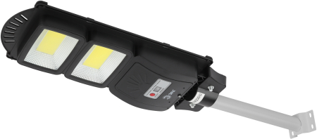 ЭРА Консольный светильник на солн. бат.,COB,с кронштейном,40W,с датч.движ., ПДУ,750lm, 5000К, IP66 (