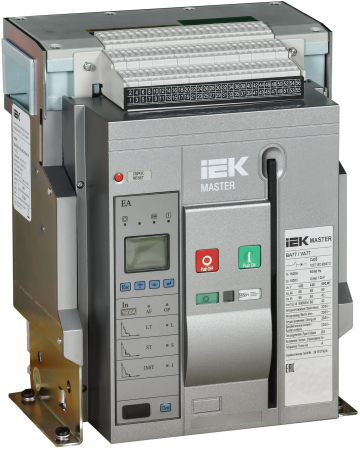 Возд. авт. вык. AC ВА77 F3P A 65кА 1600А EA акс. MASTER IEK