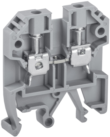 Клемма винтовая КВИ-4мм2 серая IEK