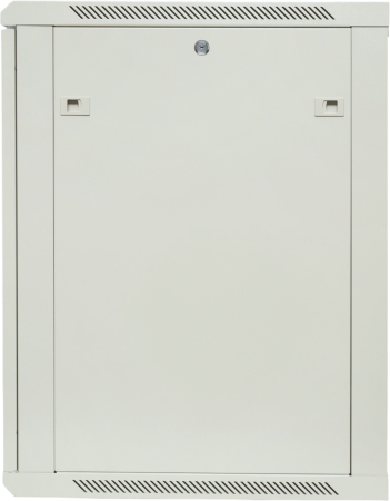 Шкаф настенный 19" TERACOM PRO 12U 600х450 мм дверь стеклянная с замком-ручкой серый