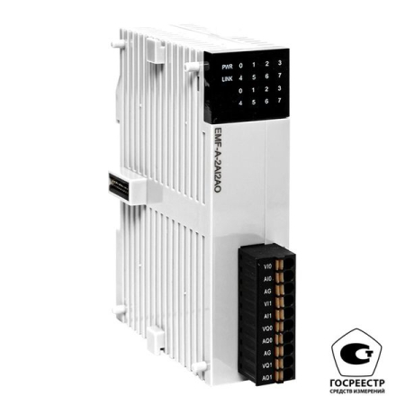 Модуль аналогового в/в EMF 2/2 PRO-Logic EKF (с поверкой)