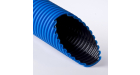 Труба двухстенная ПНД/ПВД 50/39,5мм синяя с зондом (100м) Труба двухстенная ПНД/ПВД 50/39,5мм синяя с зондом (100м)