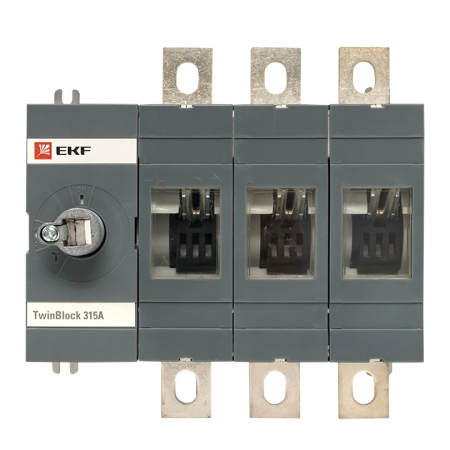 Рубильник   315A 3P без рукоятки управления TwinBlock EKF PROxima