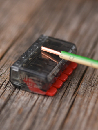 Клемма СМК 221-415 5 отверстий 0.2-4.0 мм2 (50шт.) EKF PROxima